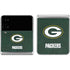 NFL Green Bay Packers Distressed Galaxy Z Flip4 5G Skin